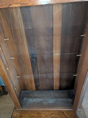Merrill Farm Co. Bangor maine Oak Cabinet Hutch Cupboard Marked Very Rare 19th C