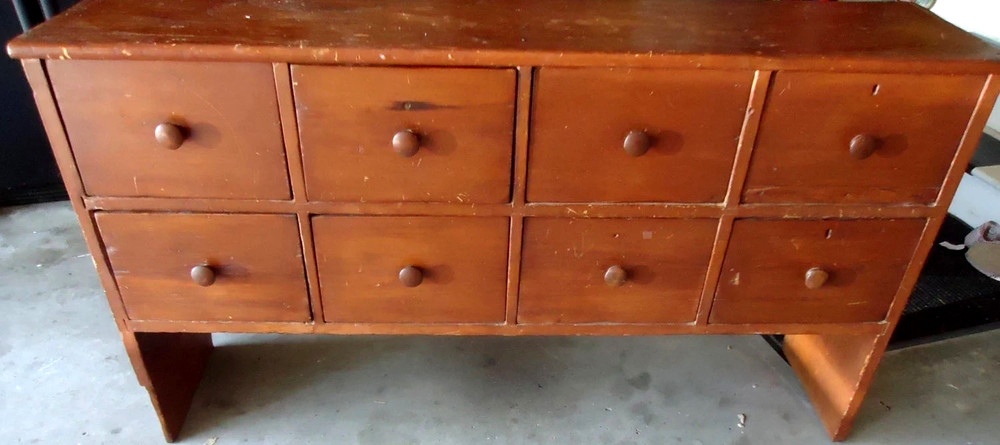 Vintage apothecary Style Cupboard