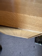 Stickley Mission Oak Rolling File Cabinet / Solid Quartersawn Oak