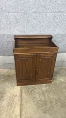 Wood Dry Sink Cabinet Cupboard Farmhouse Country Primitive Storage
