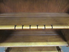 Vintage Country Style Maple Cabinet Server