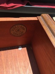 Berkey & Gay Hand-Painted Antique Cabinet