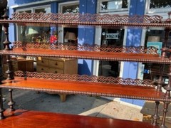 Antique English Mahogany Cheffioner