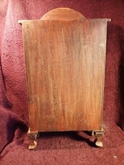 SMALL LITTLE VINTAGE HANDMADE DECORATED WOOD CUPBOARD FOLK ART SWEDEN SWEDISH