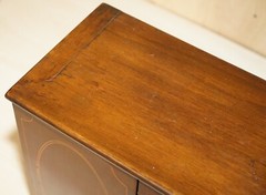 FULLY RESTORED FINE & ANTIQUE GEORGIAN SHERATON COLLECTORS CABINET CIRCA 1820