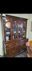 “hot sale” Ethan Allen Solid Wood Chine Cabinet/hutch – Traditional Cherry