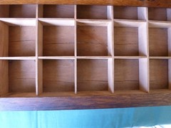 Antique Solid Oak Jessen & Rosburg Chicago Six Drawer Watch Makers Cabinet