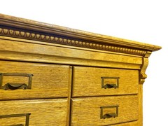 Antique Oak 12 Drawer File Cabinet – Rockwell & Rupel of Chicago