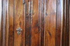 17th Century Italian Louis XIV Pair of Antique Corner Cupboards RESTORED