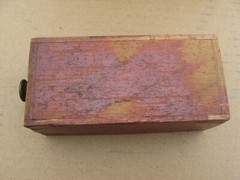 ORIGINAL OLD AMERICAN MADE SMALL 18 DRAWER WOODEN SPICE OR VALUABLES CABINET