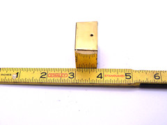 Hoosier Cabinet Leg Skirt Brass