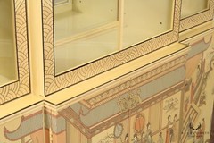 Drexel ‘Et Cetera’ Chinoiserie Decorated Breakfront China Cabinet