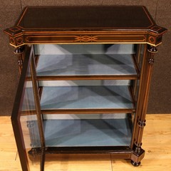 Display cabinet English vitrine furniture sideboard inlaid wood bookcase 800