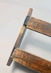 Small Wooden Freestanding Spice Rack/Cookbook Stand Hand Made Antique/Vintage