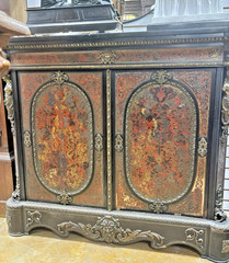 1790 Boulle Commode Cabinet Contra Parti Very Good Condition