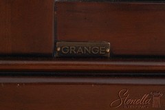 L67348: GRANGE French Empire Style Cherry Jewelry Display Cabinet