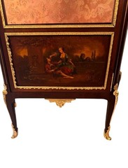 A Fine 19th Century French Vernis Martin Bronze Mounted Vitrine.francois L Style