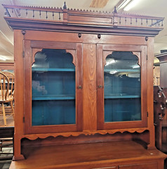 CHESTNUT COUNTRY VICTORIAN DUTCH CUPBOARD