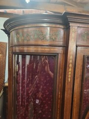 Antique Showcase Cabinet