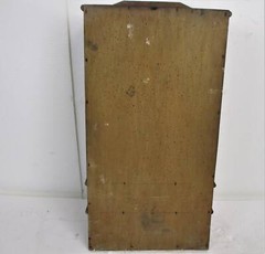 Kitchen Apothecary Medicine Bathroom Wall Cabinet Ornate Hand Carved Wood Bevele