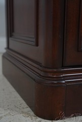 F72032: Cherry TV Media Cabinet w. Glass Doors