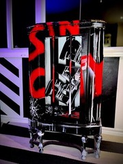 “SIN CITY “ Comics Custom Painted POP ART Furniture