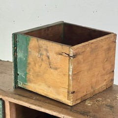 Americana Primitive Antique Apothecary Cabinet/Chest With Distressed Multi Color