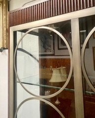 Art Deco Style Ethan Allen Display Vitrine or Curio Cabinet