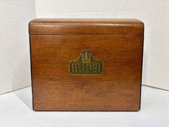 Vintage EB Eddy Paper Selector Wooden File Box Organizer Cabinet Hull Quebec