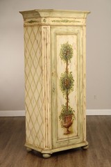 Habersham Plantation ‘Topiary’ Painted Armoire