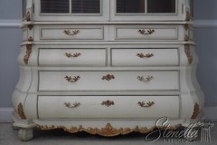 L63332EC: Dutch Style Painted Finish China Cabinet