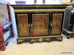 Impressive french credenza Louis IV in marquetry Boulle 19th Napoléon III period
