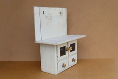 Antique Vintage Wood Medical Box First Aid Chest Kitchen Storage Cupboard 1950’s