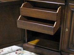 Vintage Kindel Furniture “Kent” Georgian Chippendale Mahogany China Cabinet