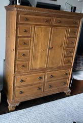 Ethan Allen Pine Cabinet – Pristine Condition