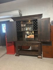 Large Spanish Revival Bar Cabinet