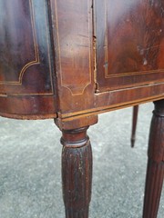 Grand American Mahogany Sideboard early 19thc