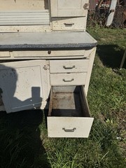 Antique Hooser Style Cabinet Kitchen Cabinet 48”x69”x26” Local Pick Up