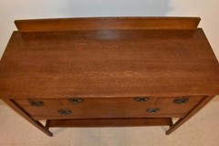 Stickley Oak Sideboard Harvey Ellis Design