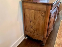 Antique Burl Walnut French Vaisselier Cupboard
