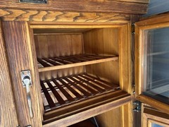 Antique Oak McCray Ice box.