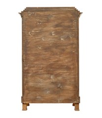 FINE PAIR OF BIEDERMEIER GLAZED ELM DISPLAY CABINETS