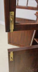 L55667: HENKEL HARRIS #2368 Mahogany 4 Door Breakfront