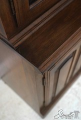 73473: ETHAN ALLEN Maple 2 Door China Cabinet