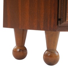 Vintage Storage Cabinet, 3-tier Storage Cabinet, Storage Box With Drawers Brown
