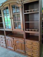 Vintage German Shrunk” (Oak Wall Unit)