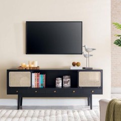 Holly & Martin Simms Mid-Century Space Saving Media Cabinet
