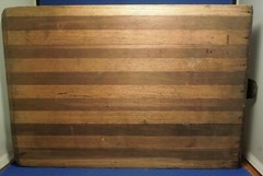 Antique Rare Service File Cabinet Drawer W/ Note Board Last Entry Made in 1898