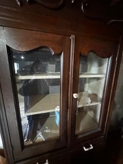 Antique Primitive Cabinet Cupboard Farmhouse