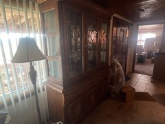 China Cabinet With Lights